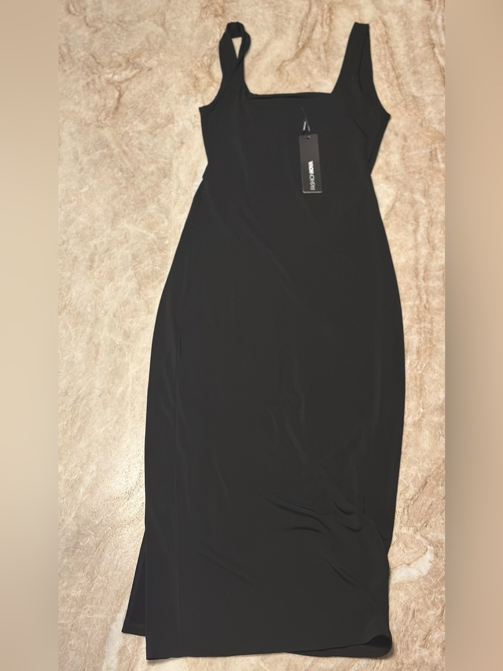 Fashion Nova | Kiss Me Sleeveless Midi Dress, Size S